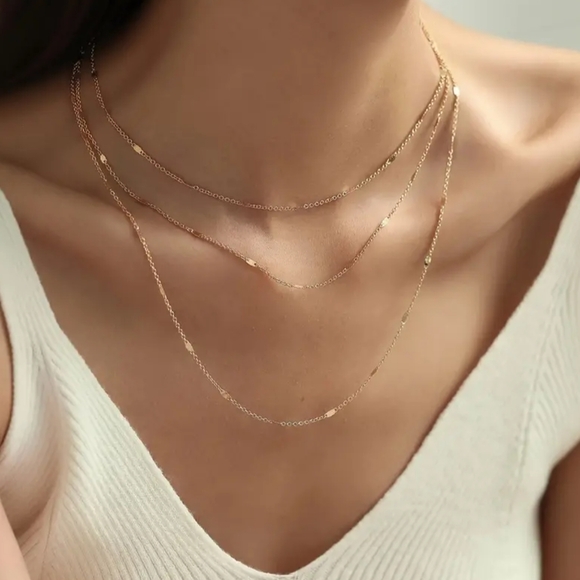Anthropologie Jewelry - Gold Layered Necklace